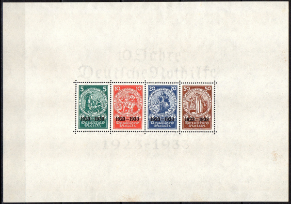 Michel Nr. 508 - 511, Block 2 postfrisch.